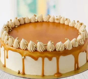 Celestial Caramel Cake