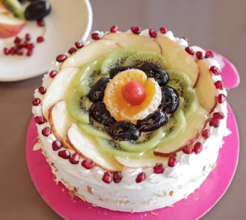 Fresh Fruit Cream Cake