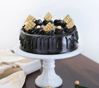 Glossy Chocolate Truffle Cake