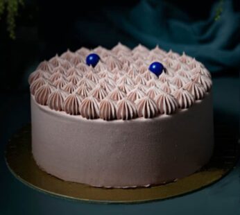 Luscious Blue Berries Chocolate Cake