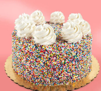 Sprinkle Creamy Cake