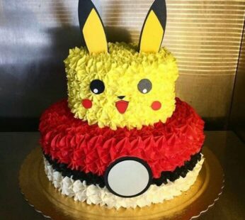 2 Layer Pokemon Cake