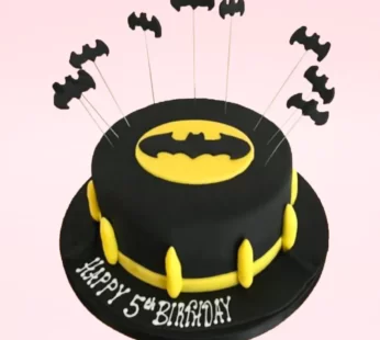 Batman Fondant Cake