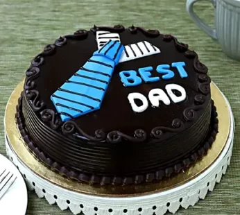 Best Dad Truffle Cake