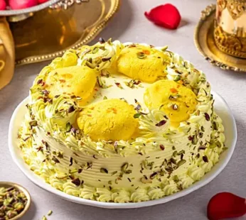 Heavenly Loaded Rasmalai Cake