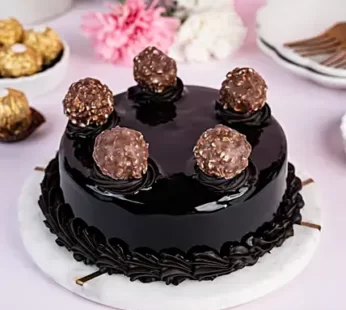 Ferrero Rocher Truffle Cake