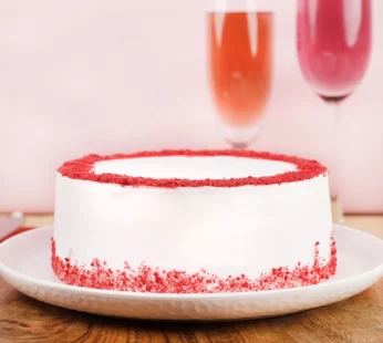 Love Expressing Red Velvet Cake