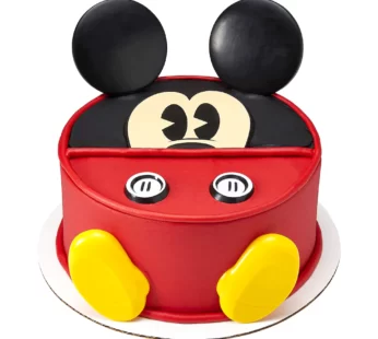 Mickey Mouse Choco Fondant Cake