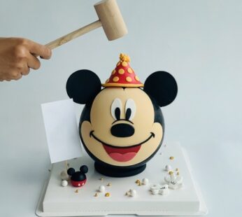 Mickey Mouse Pinata Cake