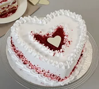 Red Velvet Cake & Love You Red Roses