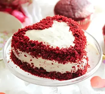 Red Velvet Heart Cream