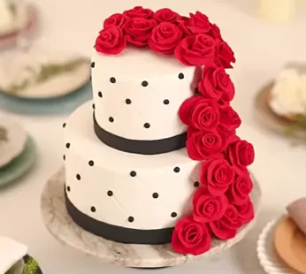 Rose Fondant Cake Chocolate