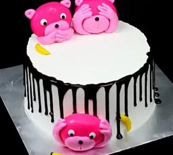 Sweet Bears Chocolate Cake