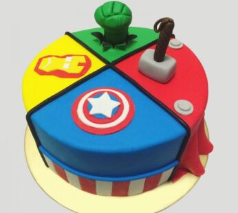 Mighty Avengers Cake