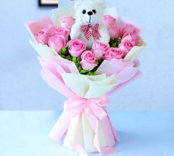 Teddy Bear Love Bouquet