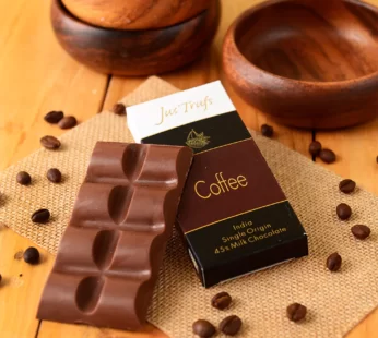 Artisanal Coffee Milk Chocolate Bar Set Of 2