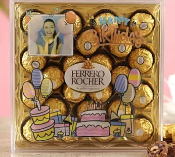 Birthday Blast Ferrero Rocher Personalised Box