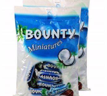 Bounty Miniatures Coconut Chocolate, 150G