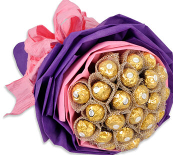 Bouquet Of 24 Ferrero rocher