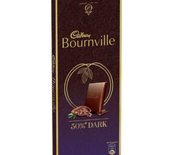 Cadbury Bournville 50% Cocoa Dark Chocolate Bar, 80 g