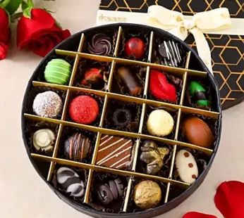 Celebration Round Shape Chococlate Box