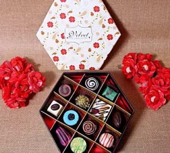 Christmas Chocolates Floral Box