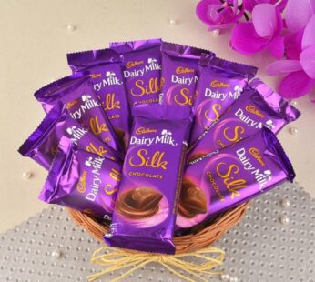 Dairy Milk Silk with Basket