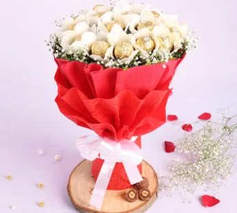 Delightful Ferrero Rocher Bunch