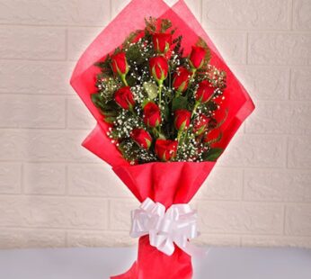 Dreamy Red Rose Bouquet