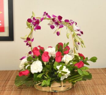 Exotic Basket Arrangement