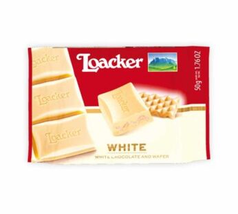 Loacker Chocolate Bar classic White