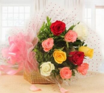 Mix Color Roses Bouquet