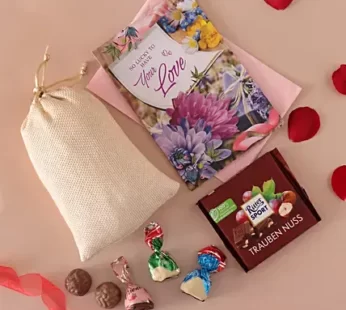 Ritter Sport & Truffle Chocolates Love Gift