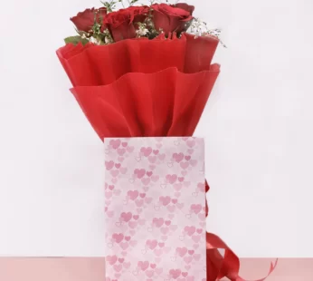 Roses With Greeting