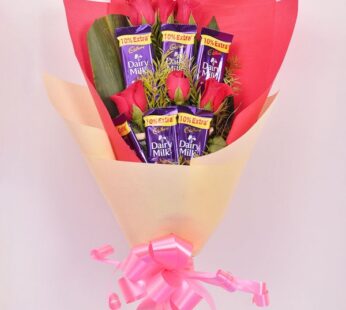 Roses with Cadbury