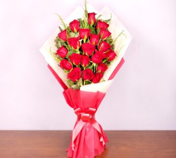 Scarlet Rose Bouquet