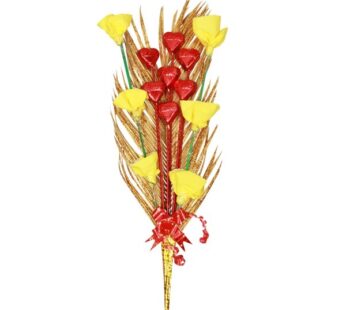 Yellow Flower Chocolate Bouquet