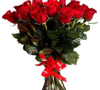 12 Red Roses Bouquet