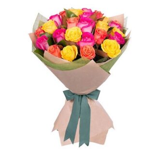 21 Mix Roses Bouquet