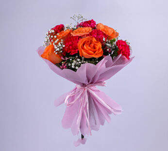 Colourful Handtied Flower Bouquet