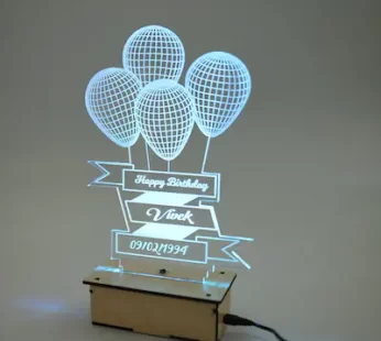 Balloon 3D Illusion Lamp