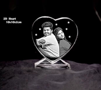 Heart Couple 2D Crystal