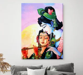 Radha Krishan Canvas Painting