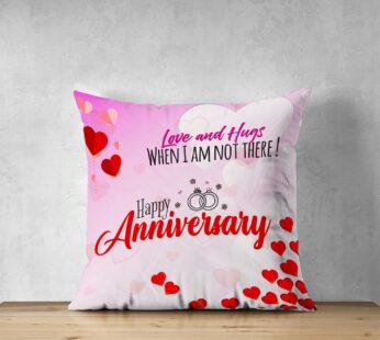 Anniversary Greeting Cushion