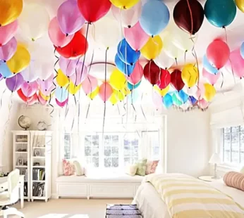 Colourful Balloon Decor