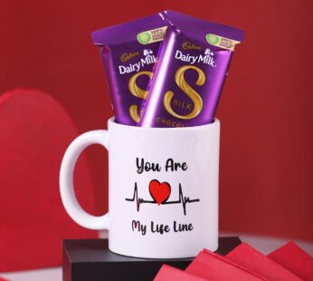 Exciting Love Mug With Chocolates