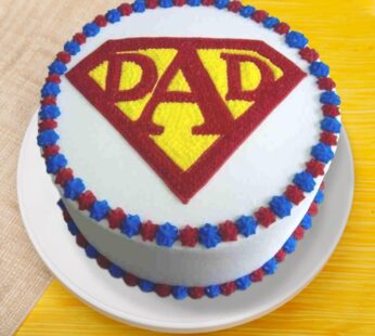 Secret Superhero Cake