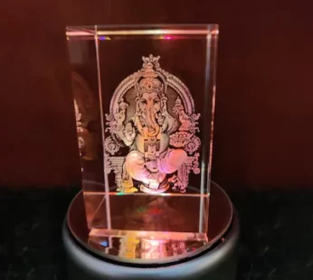 Ganesha Crystal With Base