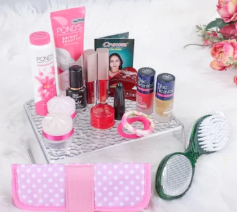 Beautiful Makeup Kit Basket