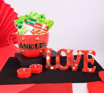 Custom Mug With Love Hamper